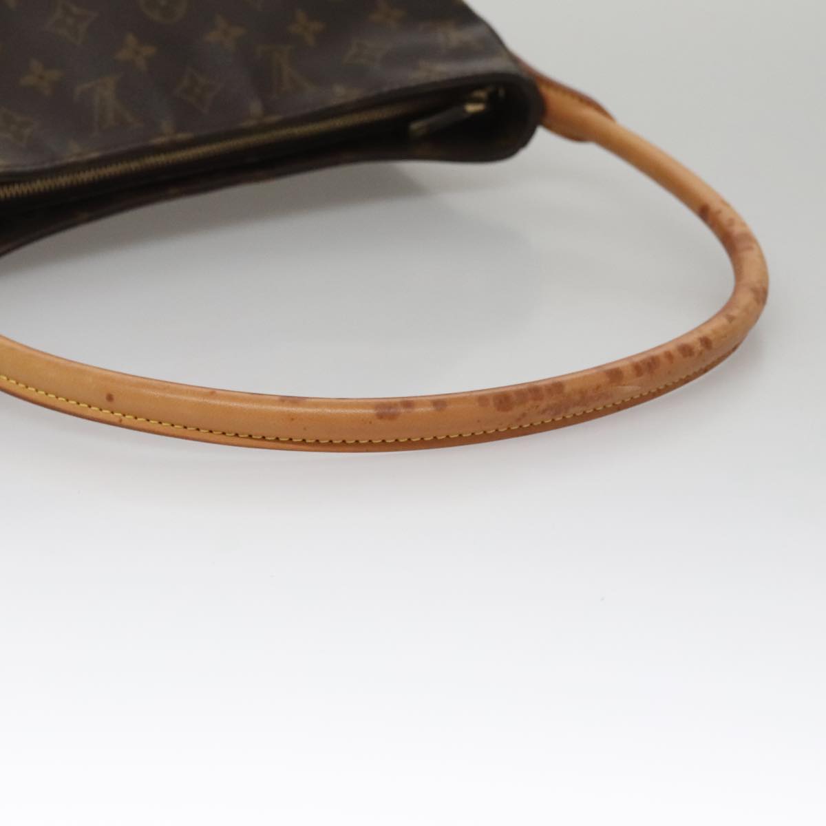 Louis Vuitton Looping Gm Brown Canvas Shoulder Bag (Pre-Owned)