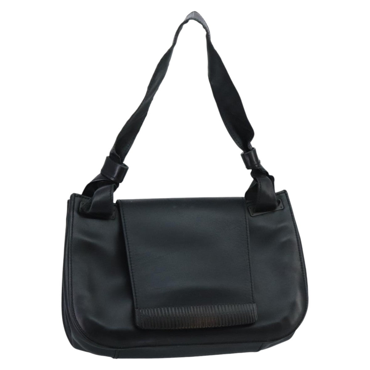 Gucci Black Leather Shoulder Bag (Pre-Owned)