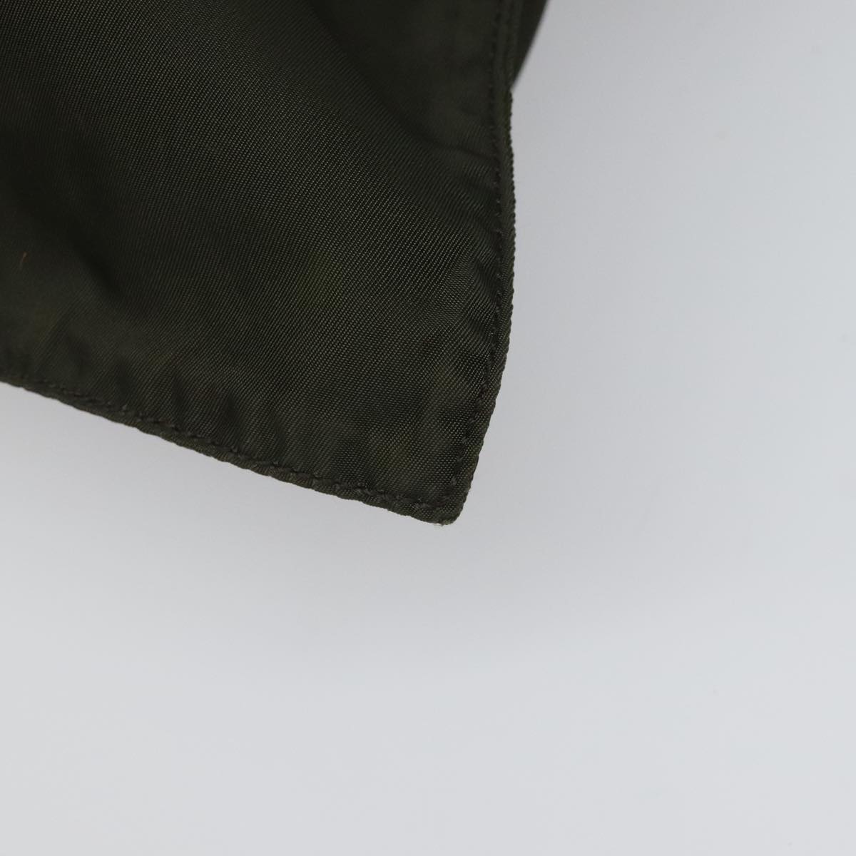 Prada Tessuto Khaki Synthetic Tote Bag (Pre-Owned)