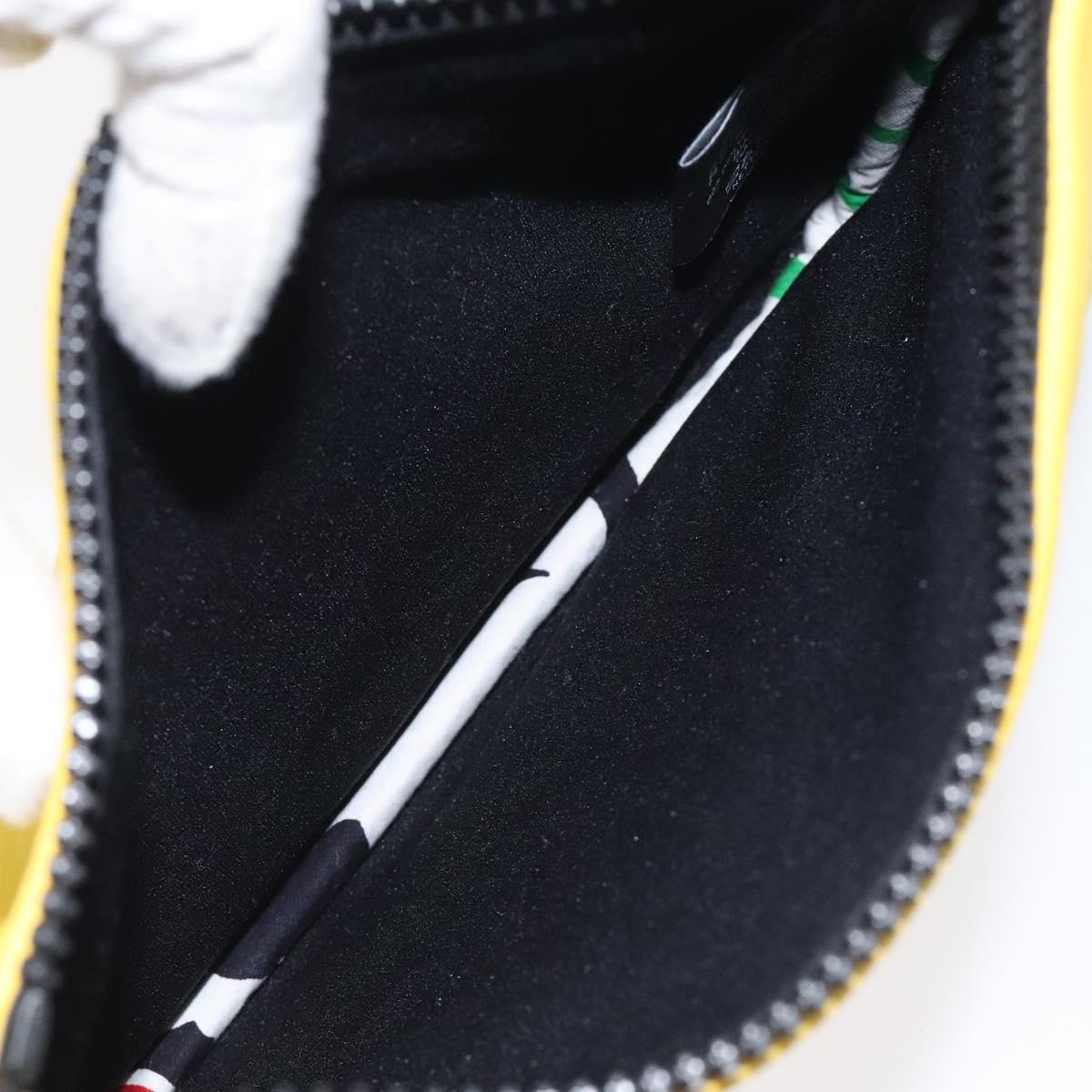 Hermès Neobain Yellow Nylon Clutch Bag (Pre-Owned)