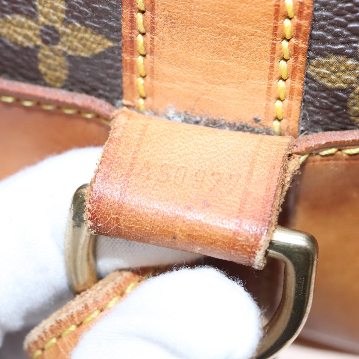 Louis Vuitton Randonnée Brown Canvas Shoulder Bag (Pre-Owned)