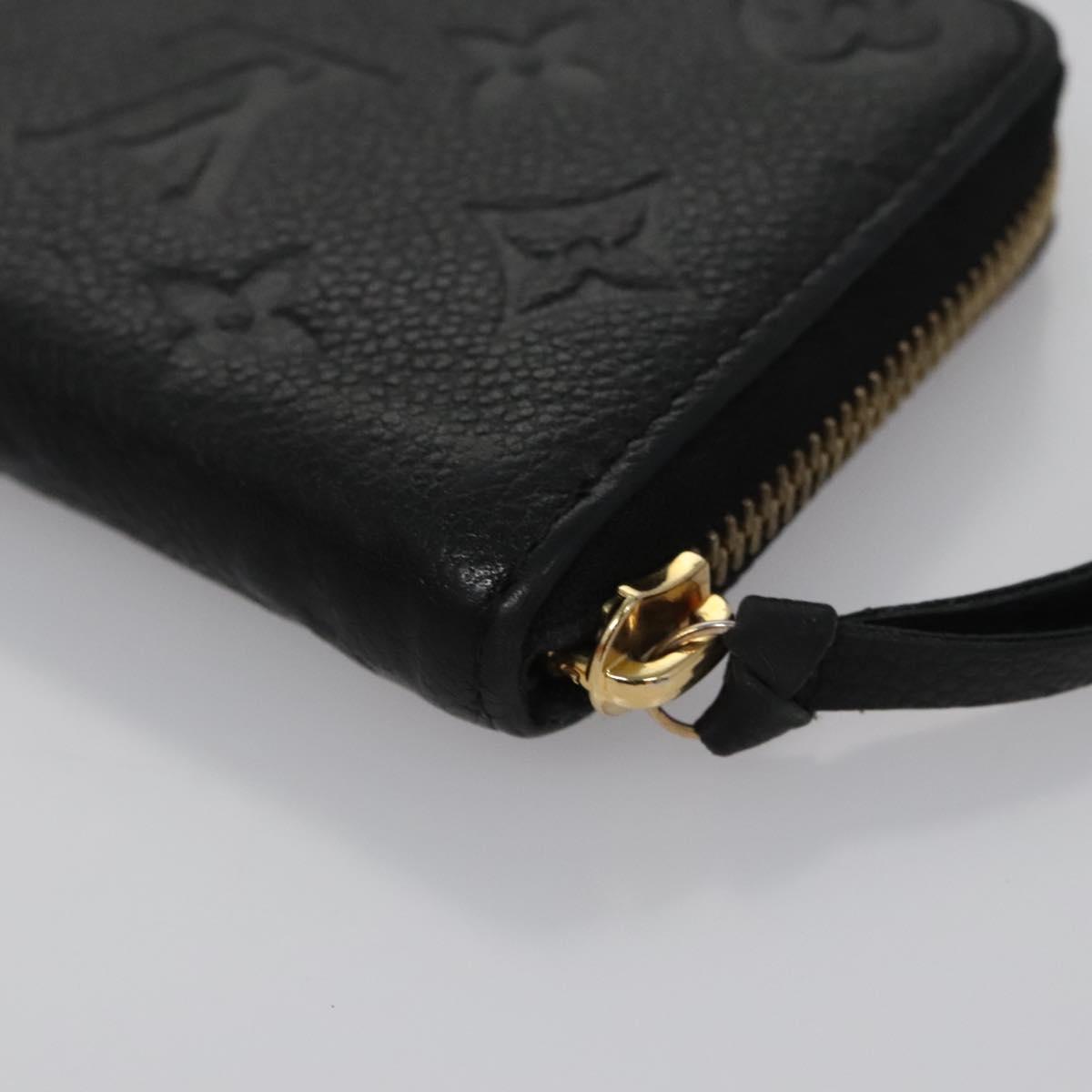 Louis Vuitton Portefeuille Clémence Navy Leather Wallet (Pre-Owned)