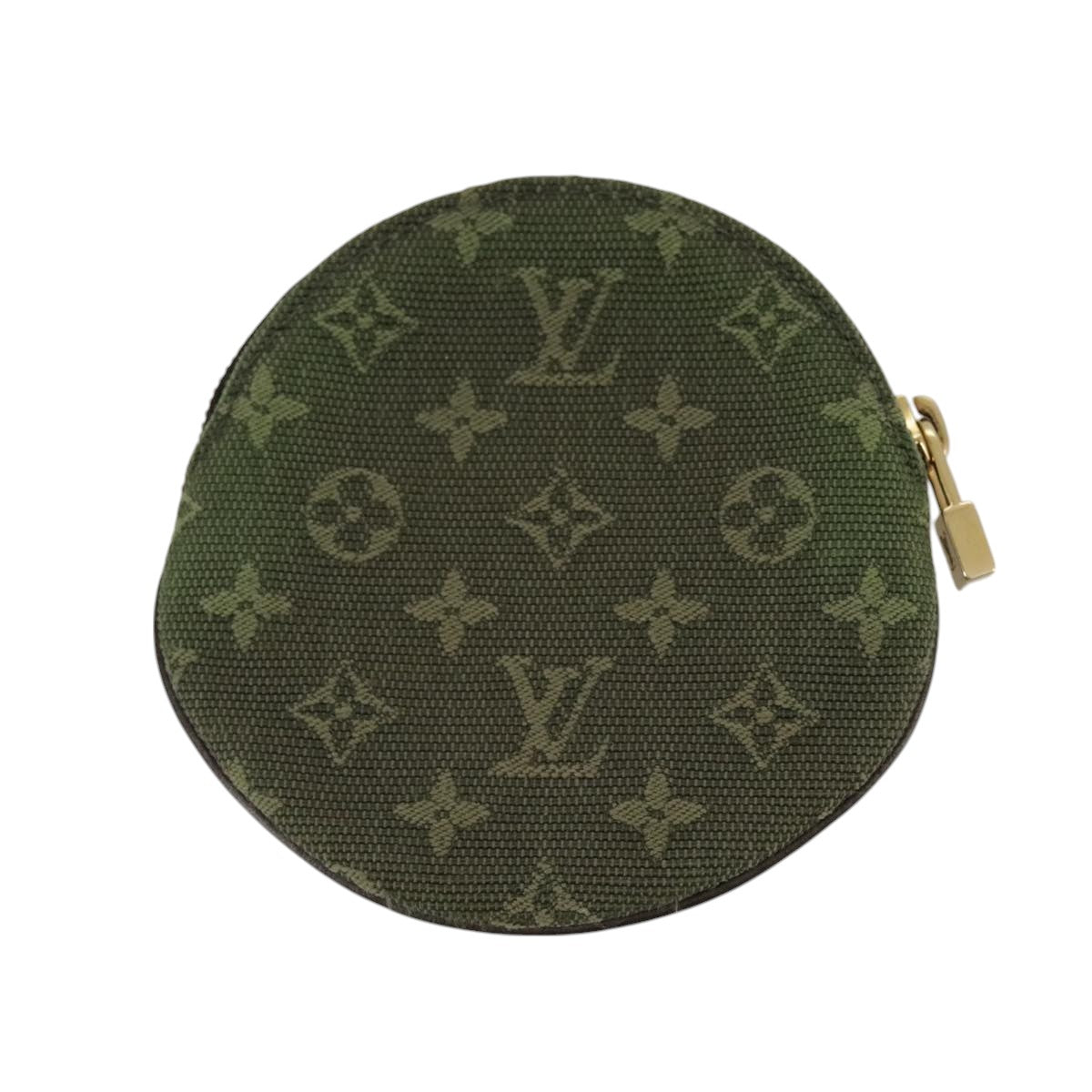 Louis Vuitton Portefeuille Ron Khaki Canvas Wallet (Pre-Owned)