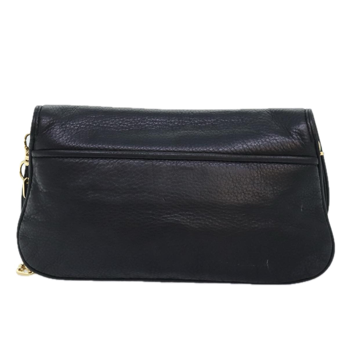 Tory Burch Black Leather Shoulder Bag (Pre-Owned)