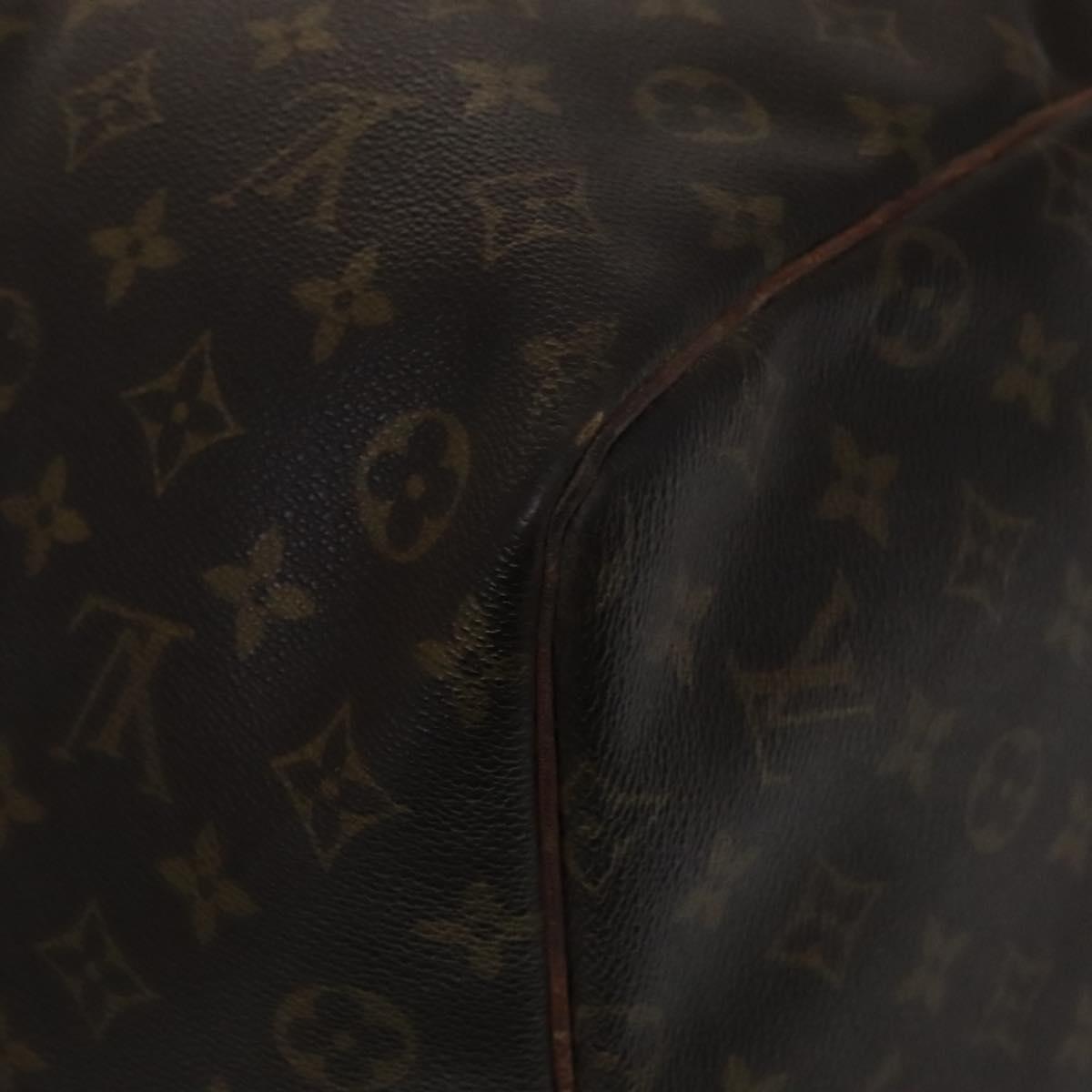 Louis Vuitton Keepall 60 Brown Canvas Travel Bag (Pre-Owned)