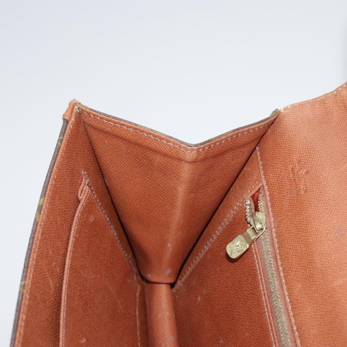Louis Vuitton Pochette Dame Brown Canvas Clutch Bag (Pre-Owned)