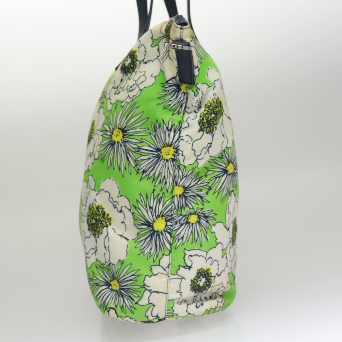 Prada Re-Nylon Green Synthetic Handbag (Pre-Owned)