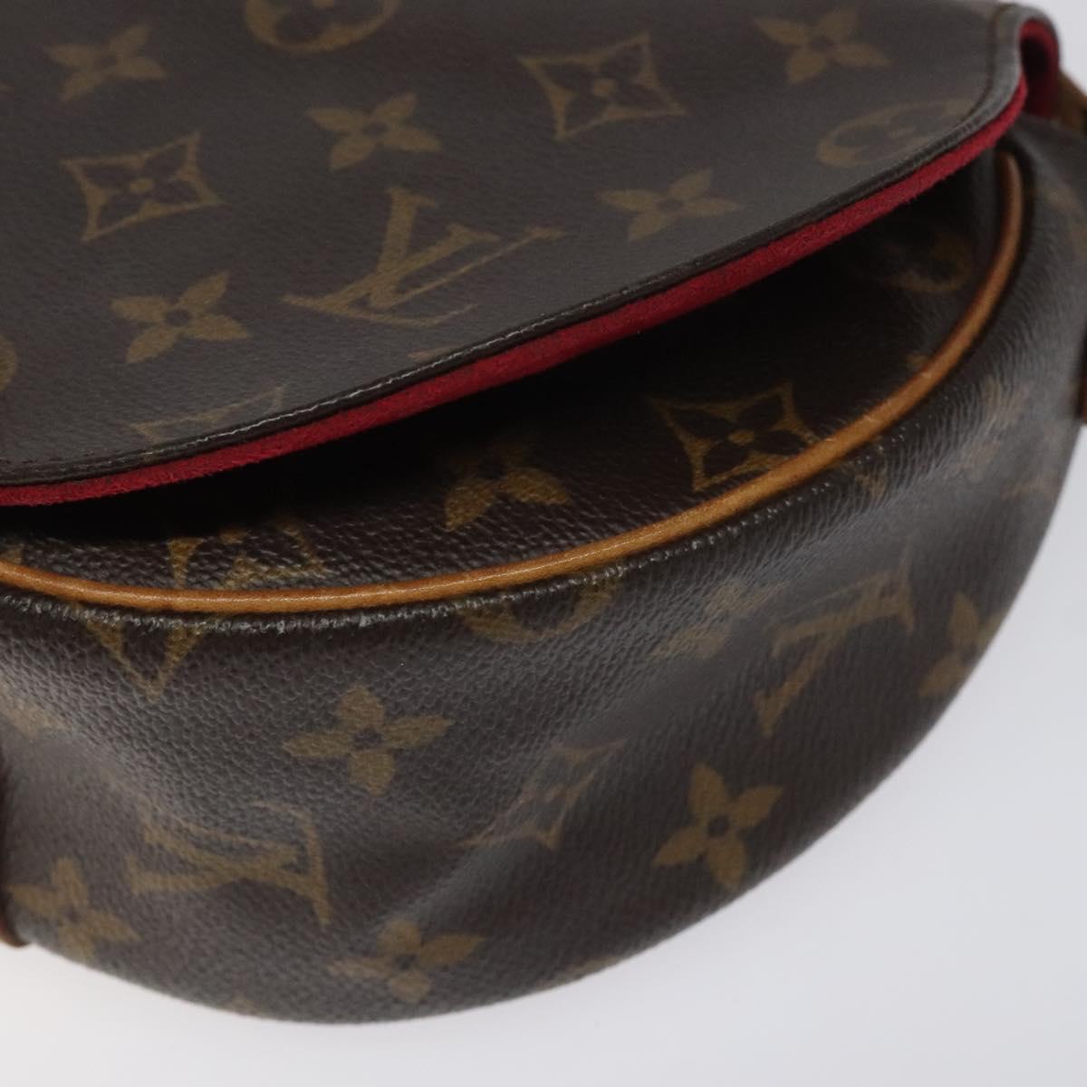 Louis Vuitton Tambourin Brown Canvas Shoulder Bag (Pre-Owned)
