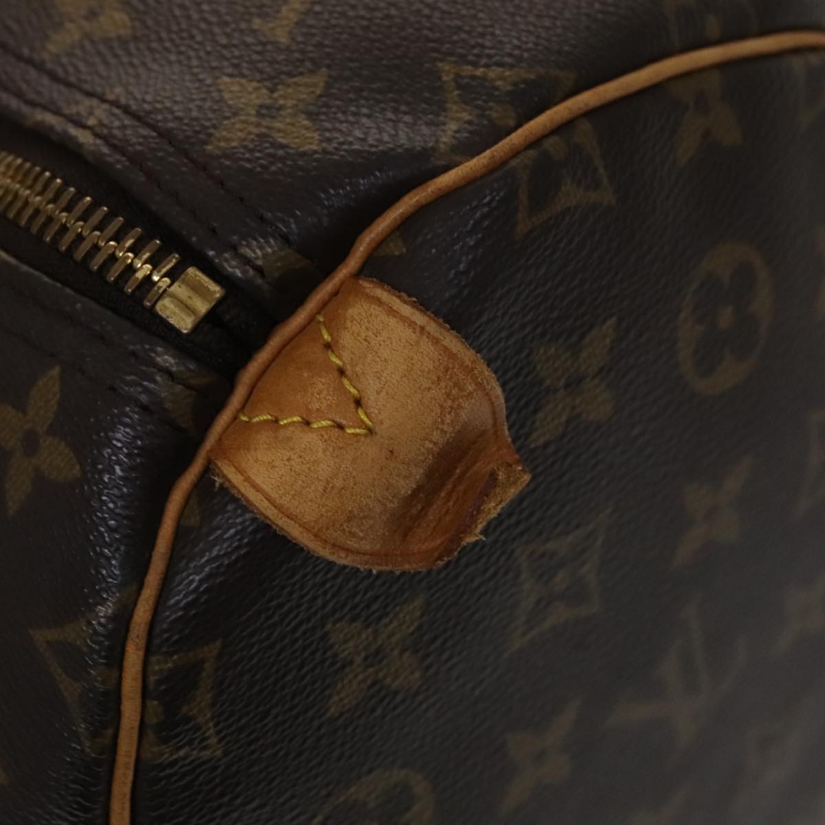 Louis Vuitton Keepall 55 Brown Canvas Travel Bag (Pre-Owned)