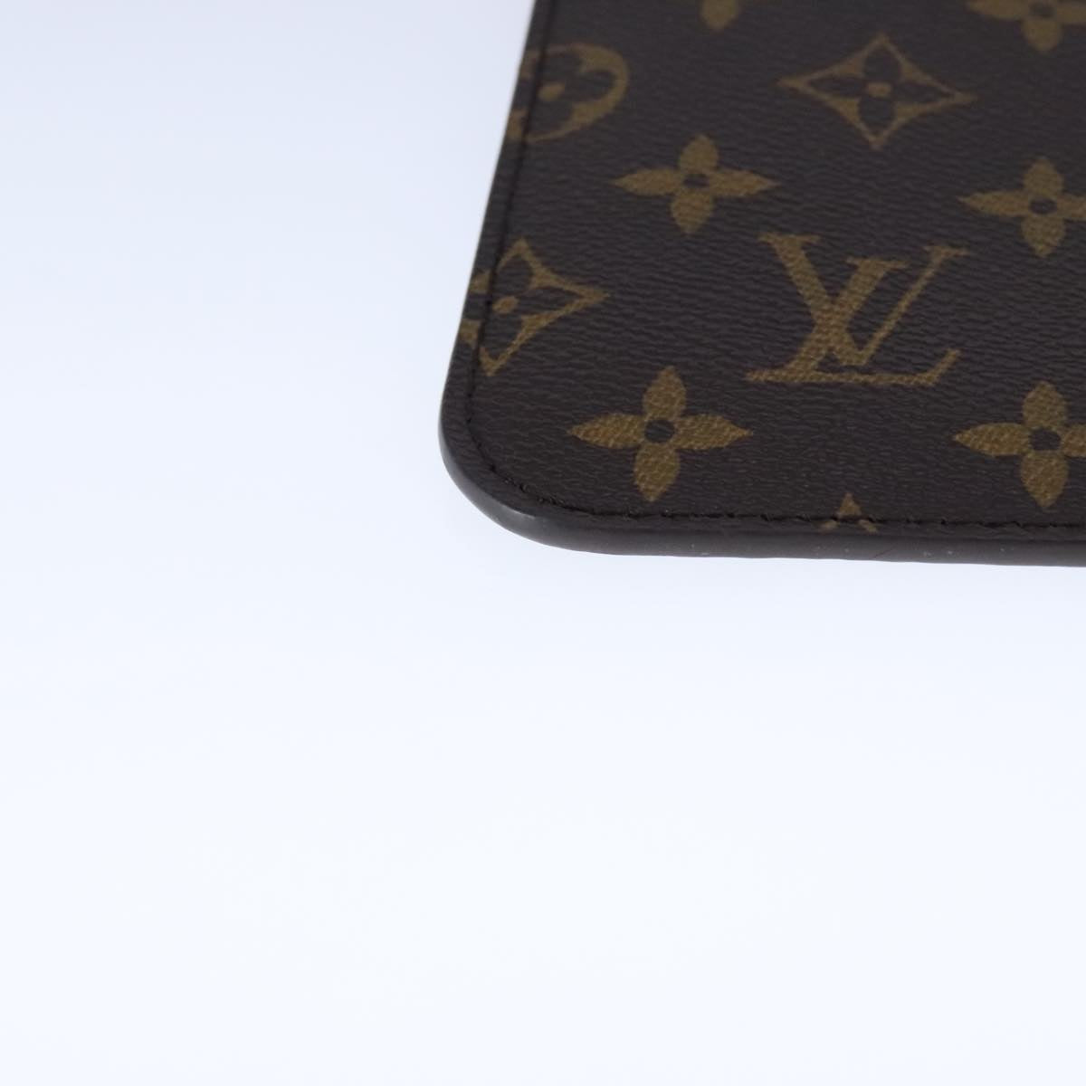 Louis Vuitton Pochette Accessoire Blue Canvas Wallet (Pre-Owned)