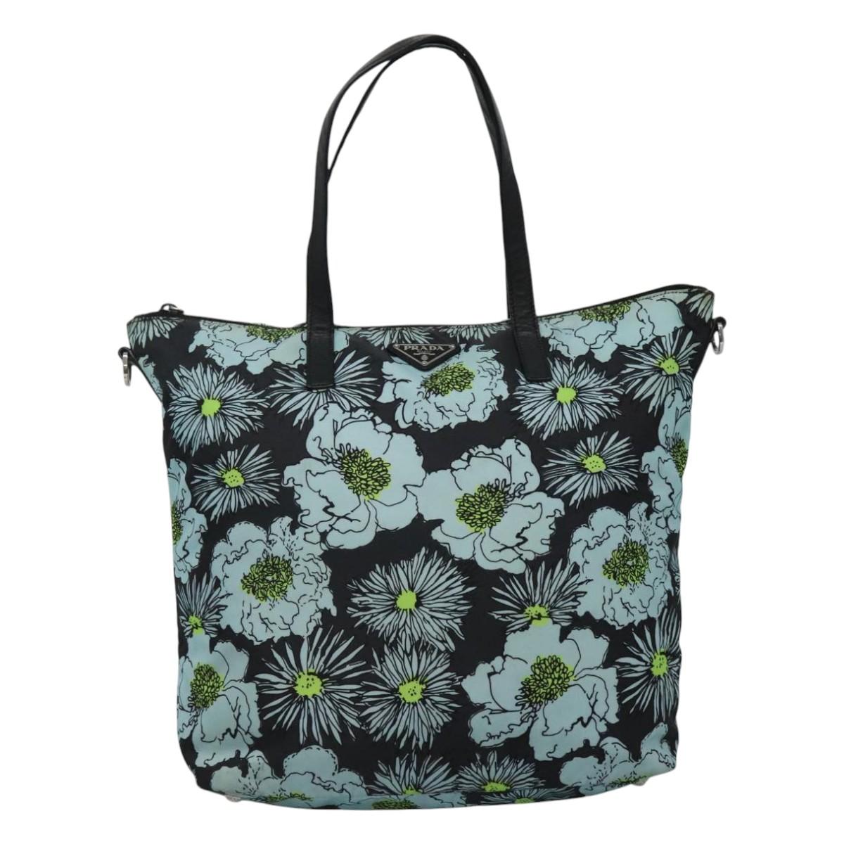 Prada Tessuto Multicolour Synthetic Tote Bag (Pre-Owned)