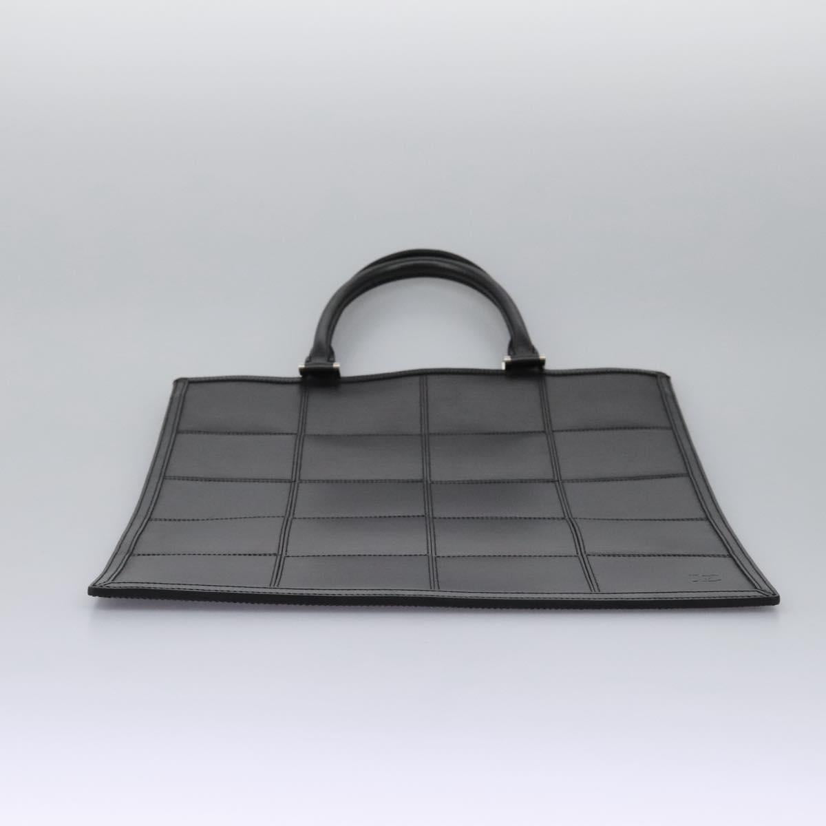 Louis Vuitton Stretch Fizz Black Leather Tote Bag (Pre-Owned)