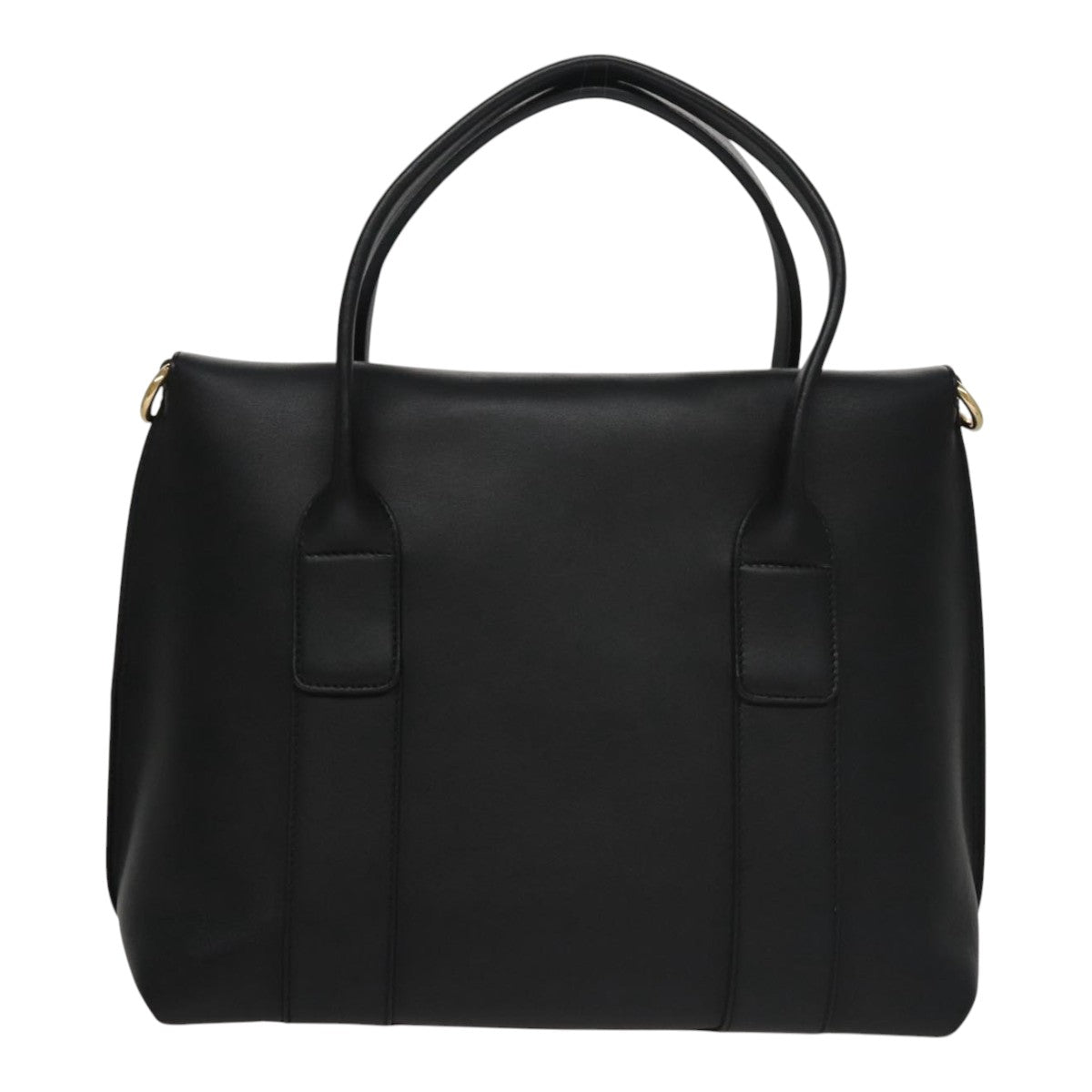 Salvatore Ferragamo Sookie Black Leather Handbag (Pre-Owned)