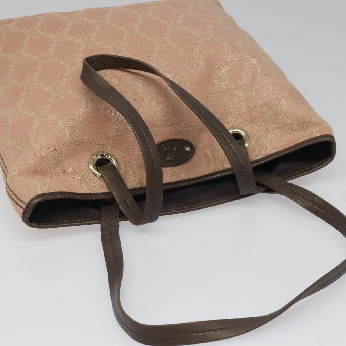 Céline Macadam Pink Canvas Tote Bag (Pre-Owned)