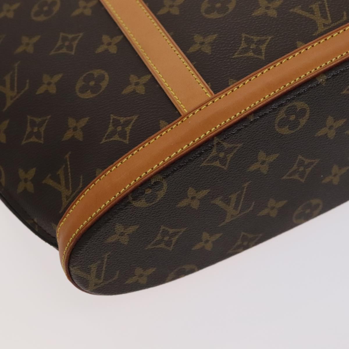 Louis Vuitton Babylone Brown Canvas Tote Bag (Pre-Owned)