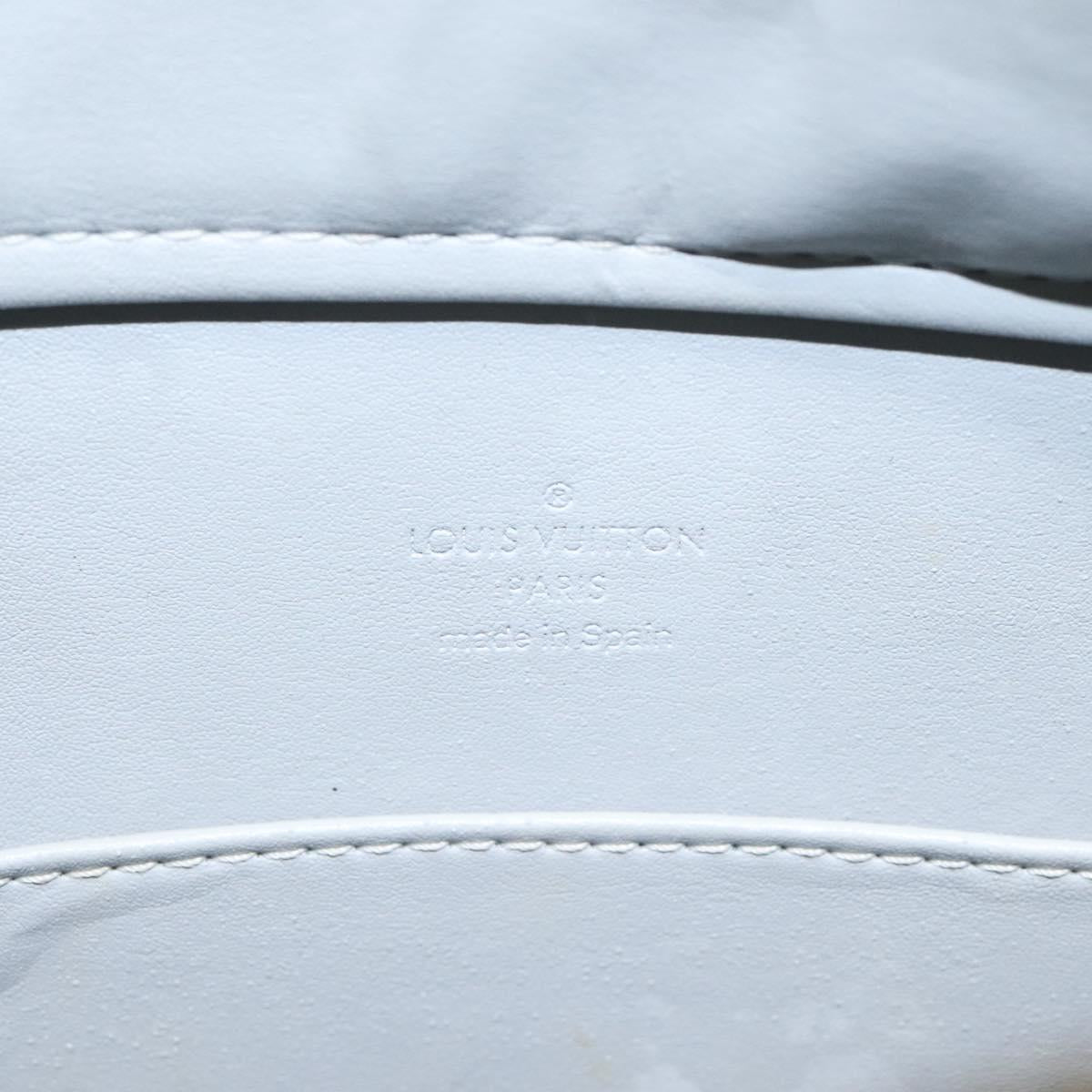 Louis Vuitton Columbus Green Patent Leather Tote Bag (Pre-Owned)