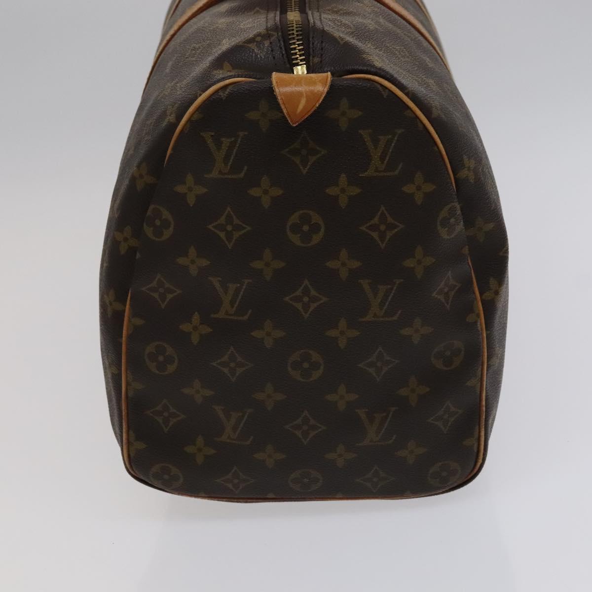 Louis Vuitton Keepall 45 Brown Canvas Travel Bag (Pre-Owned)