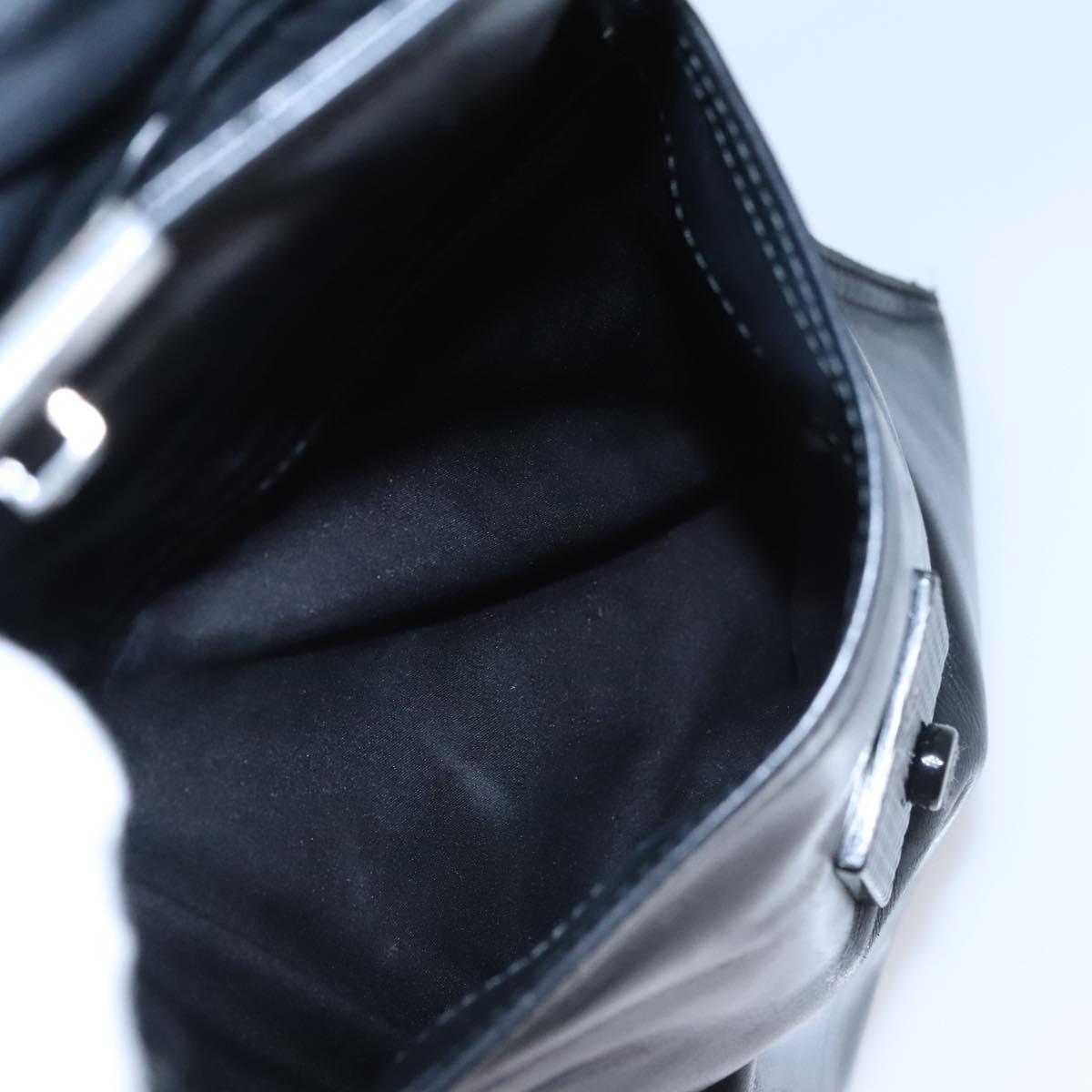 Bottega Veneta Tambura Black Leather Tote Bag (Pre-Owned)