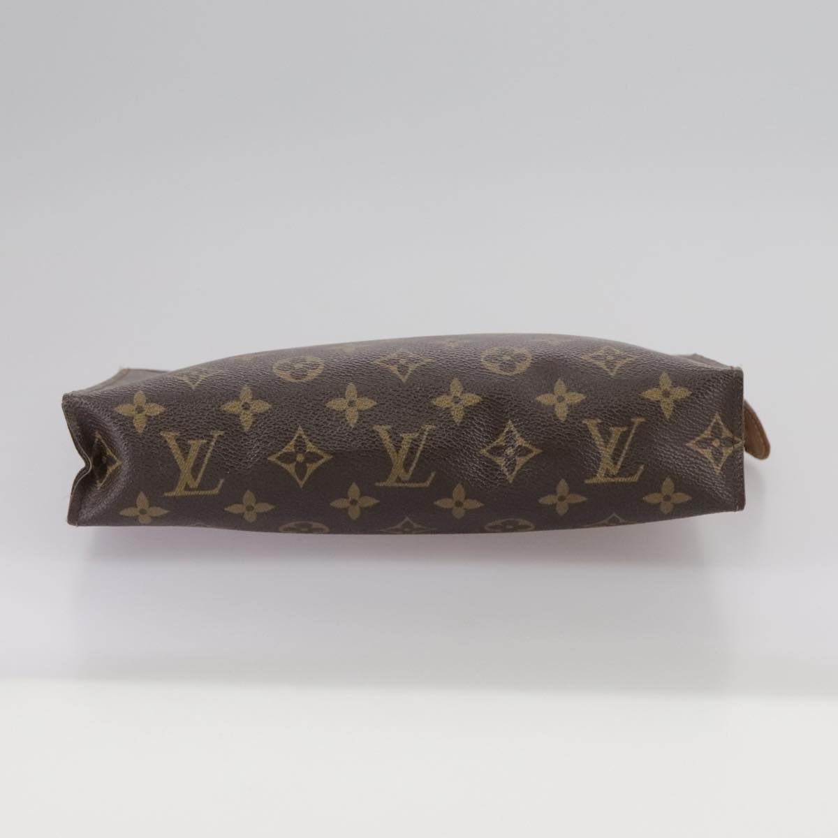 Louis Vuitton Trousse De Toilette Brown Canvas Clutch Bag (Pre-Owned)