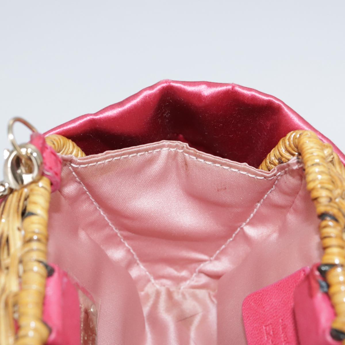 Salvatore Ferragamo Pink Synthetic Shoulder Bag (Pre-Owned)