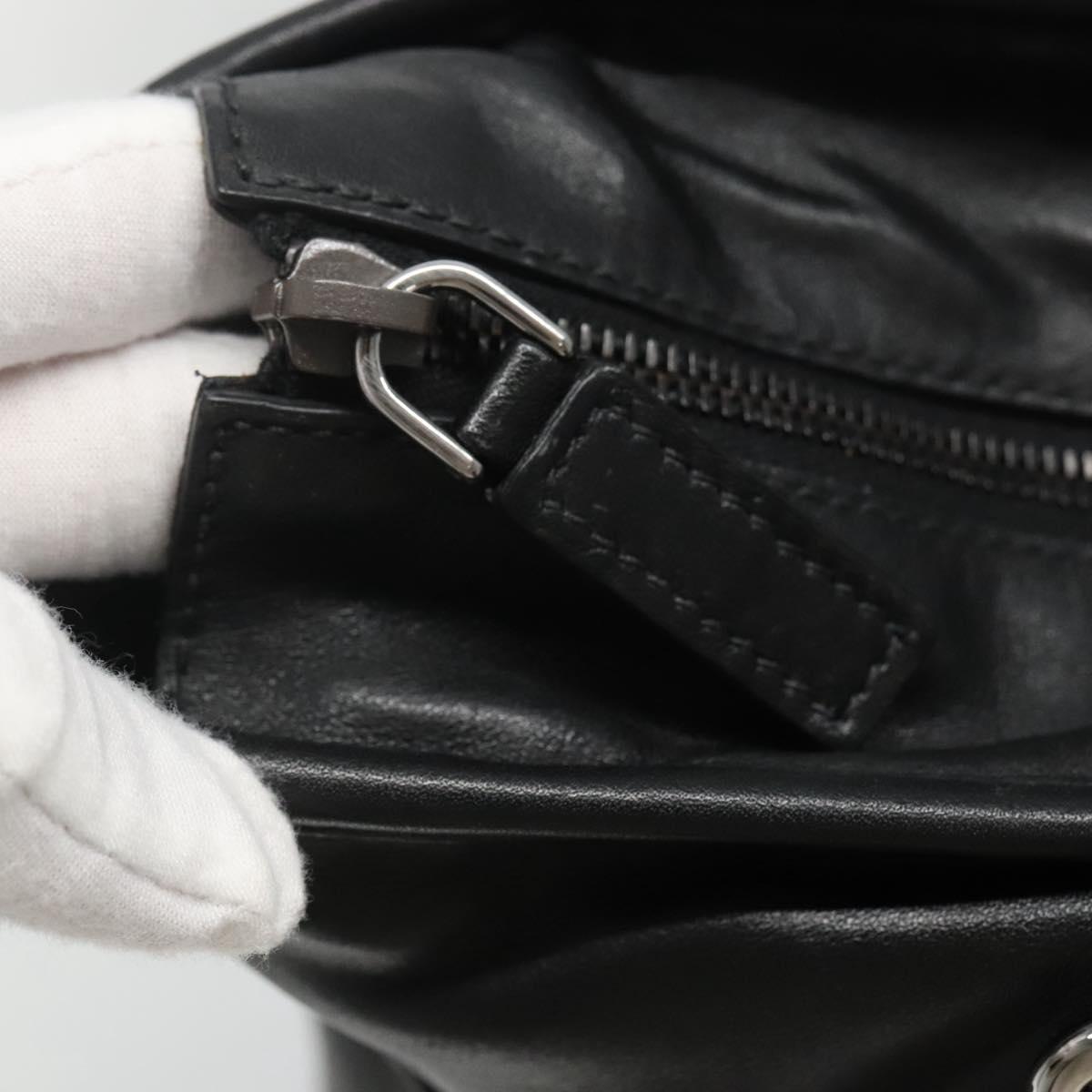 Prada Black Leather Tote Bag (Pre-Owned)