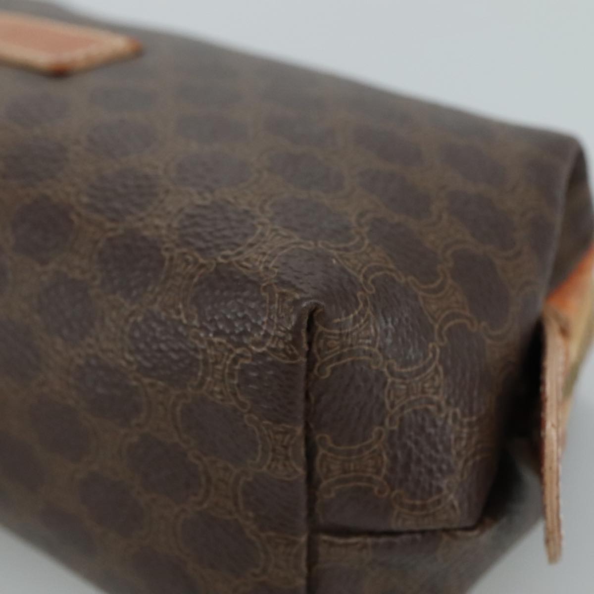 Céline Macadam Brown Canvas Clutch Bag (Pre-Owned)