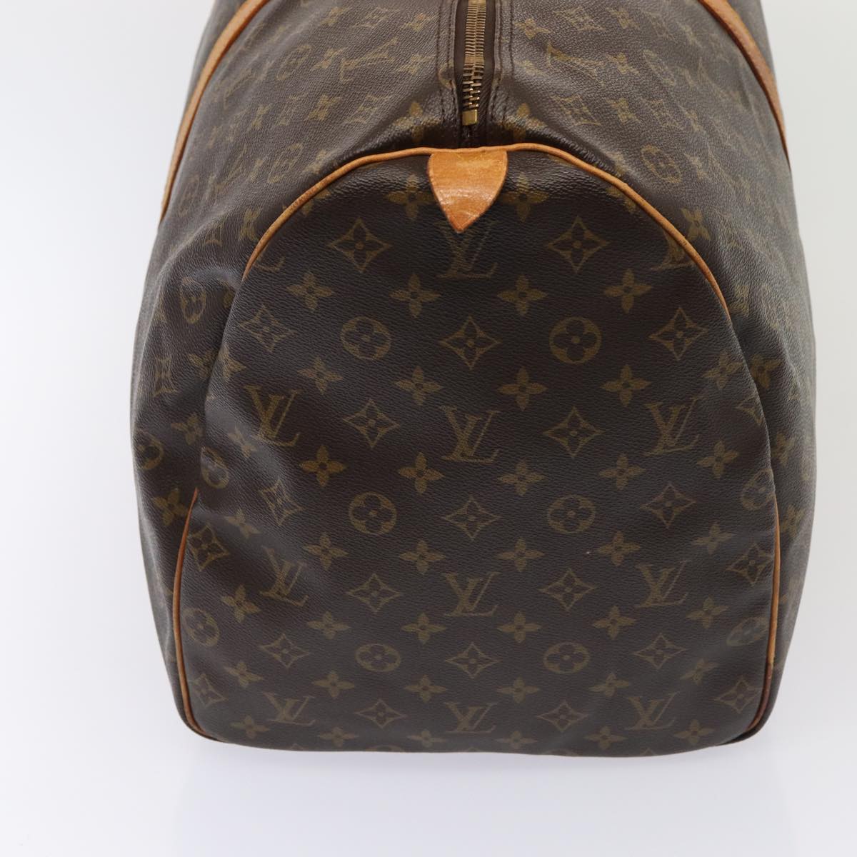 Louis Vuitton Keepall 60 Brown Canvas Travel Bag (Pre-Owned)