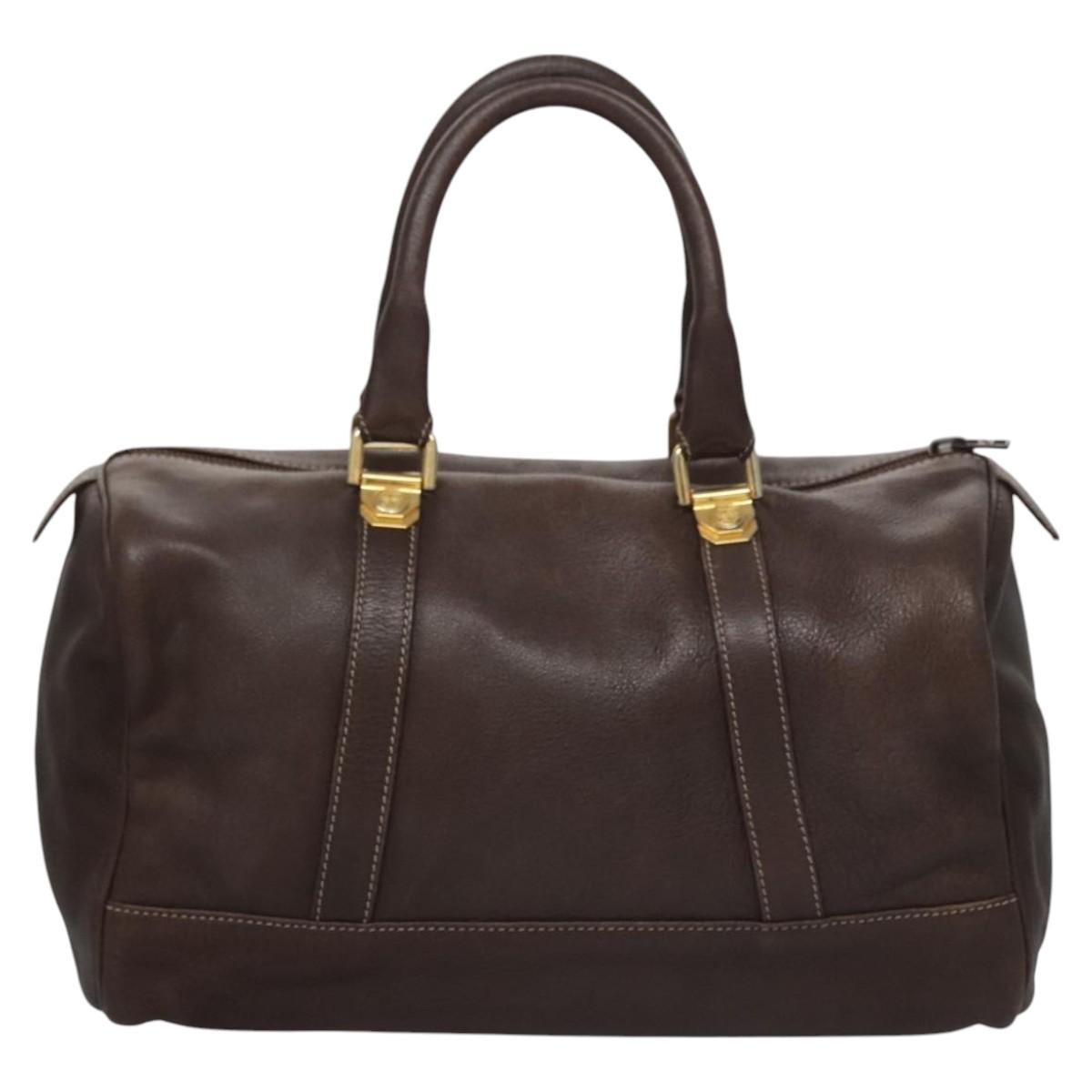 Loewe Flamenco Brown Leather Handbag (Pre-Owned)