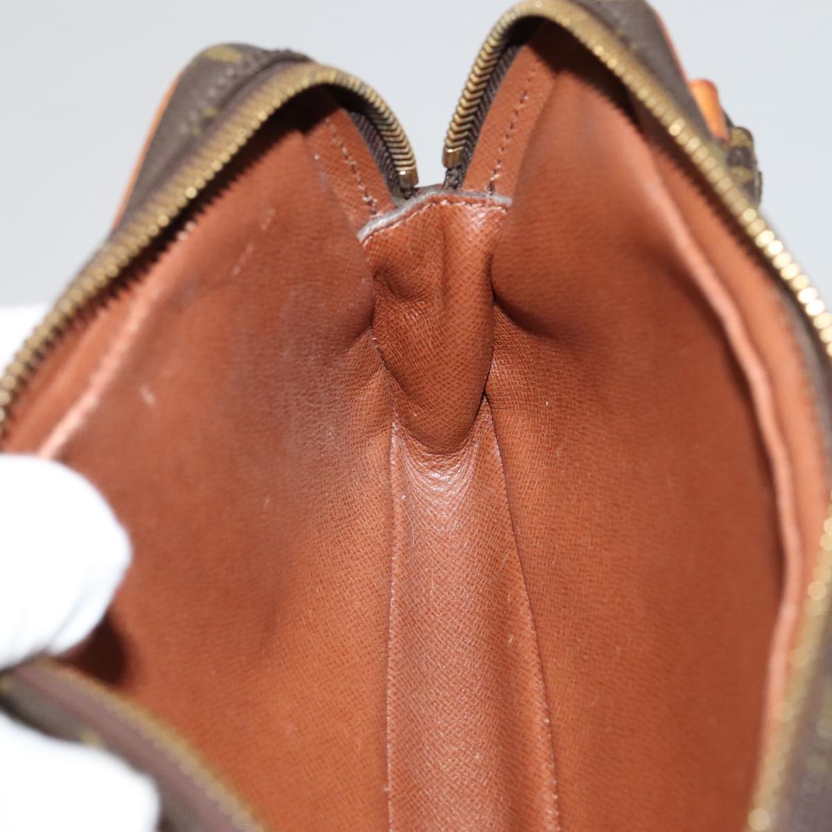 Louis Vuitton Marly Brown Canvas Shoulder Bag (Pre-Owned)