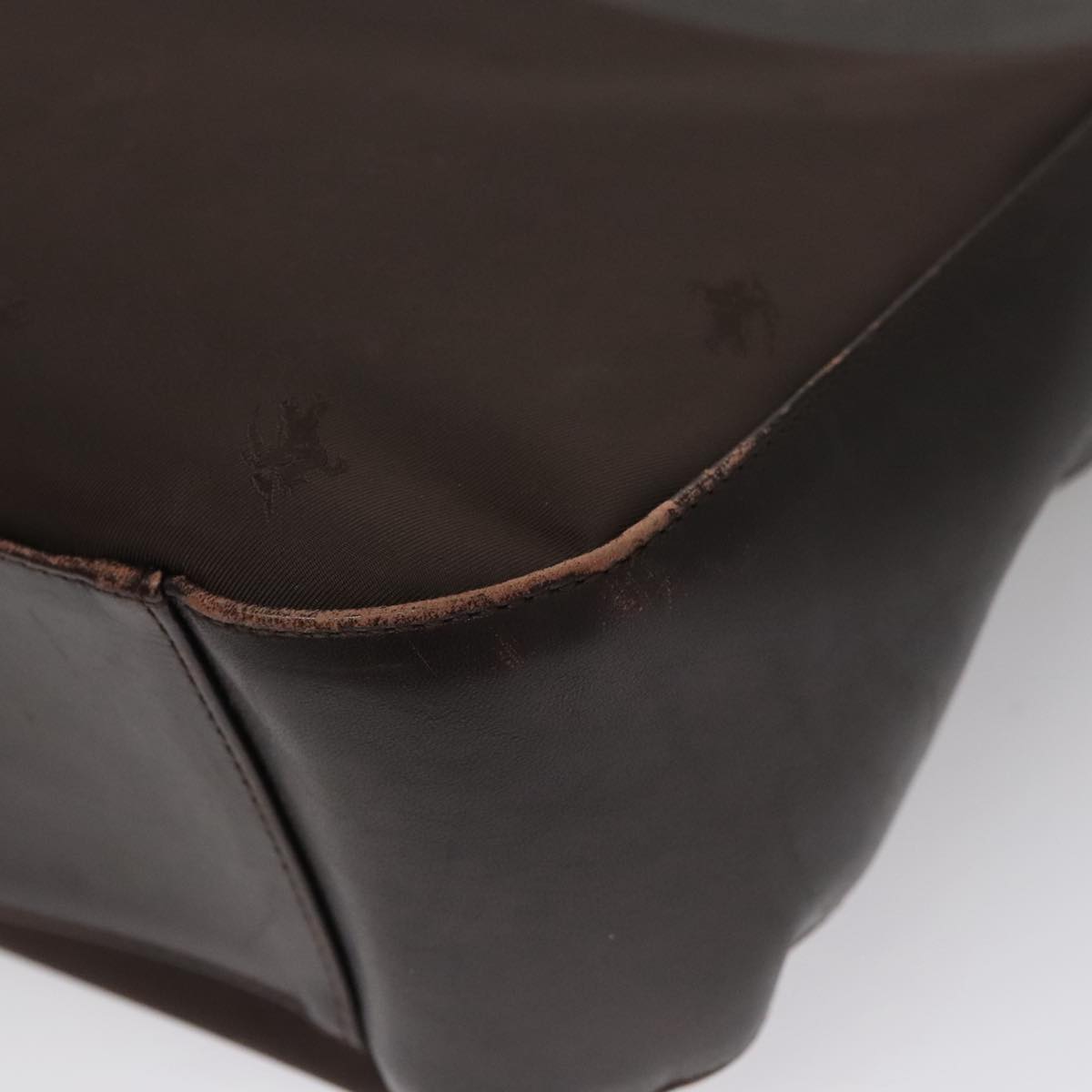 Burberry Brown Synthetic Shoulder Bag (Pre-Owned)