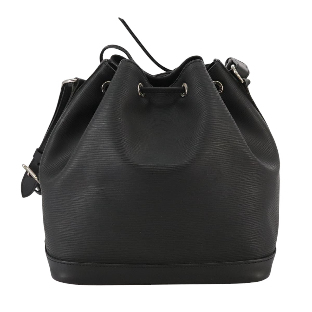 Louis Vuitton Petit Noé Black Leather Shoulder Bag (Pre-Owned)