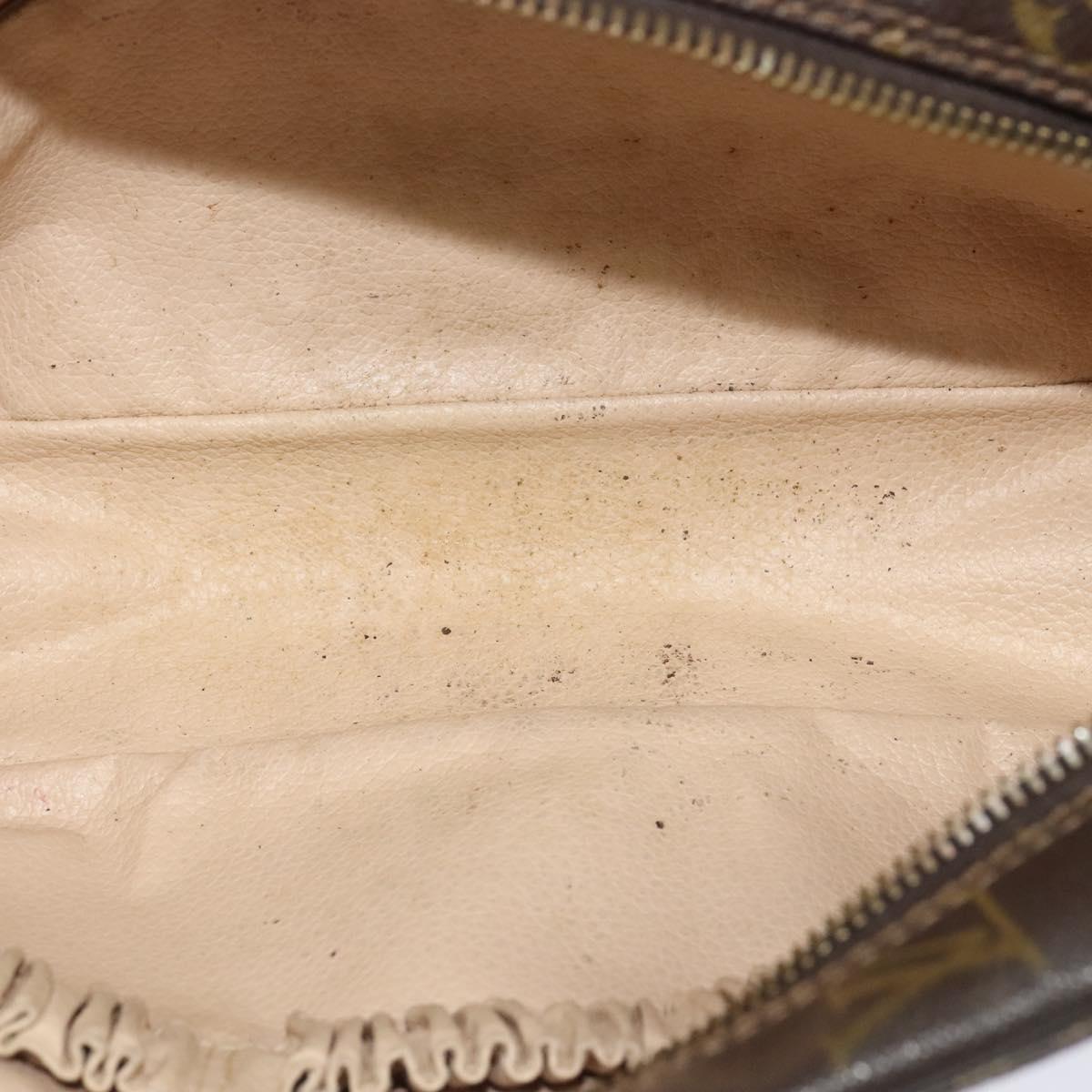 Louis Vuitton Trousse Toilette 28 Brown Canvas Clutch Bag (Pre-Owned)