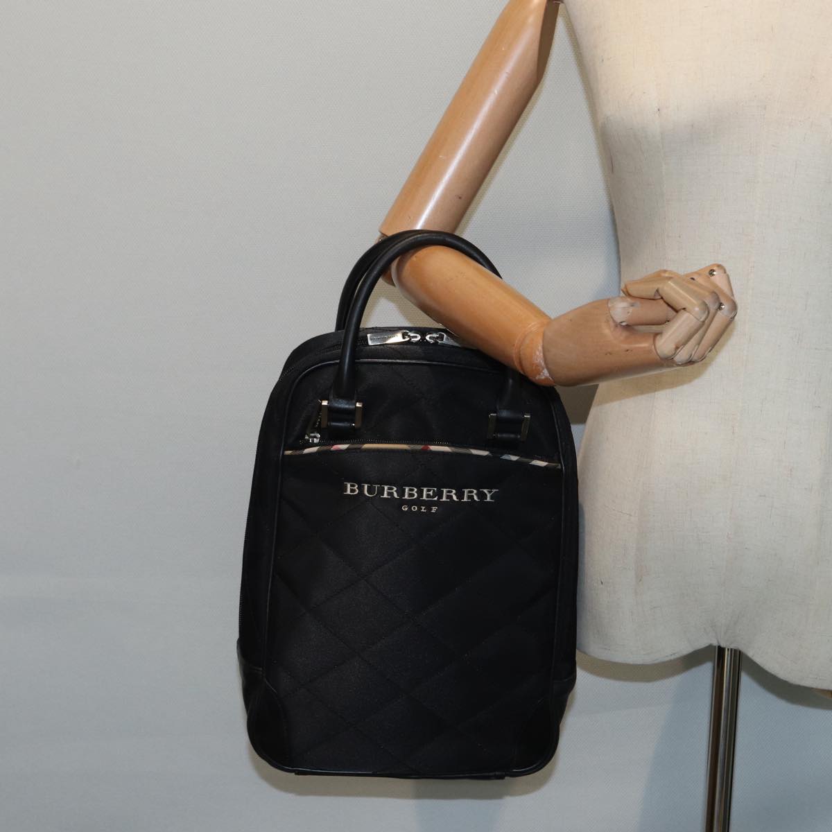 Burberry Black Synthetic Handbag (Pre-Owned)