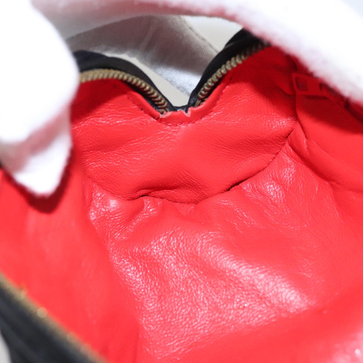 Chanel Gripoix Black Silk Clutch Bag (Pre-Owned)