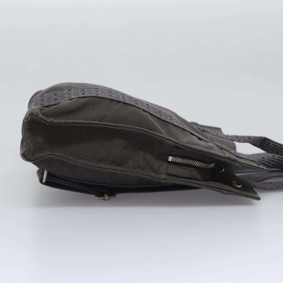 Hermès Herline Grey Canvas Backpack Bag (Pre-Owned)