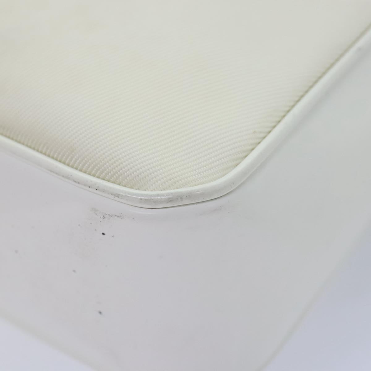 Gucci Bamboo White Leather Handbag (Pre-Owned)