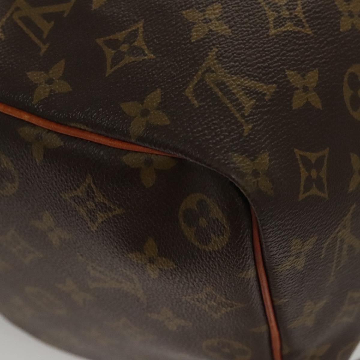 Louis Vuitton Keepall 45 Brown Canvas Travel Bag (Pre-Owned)