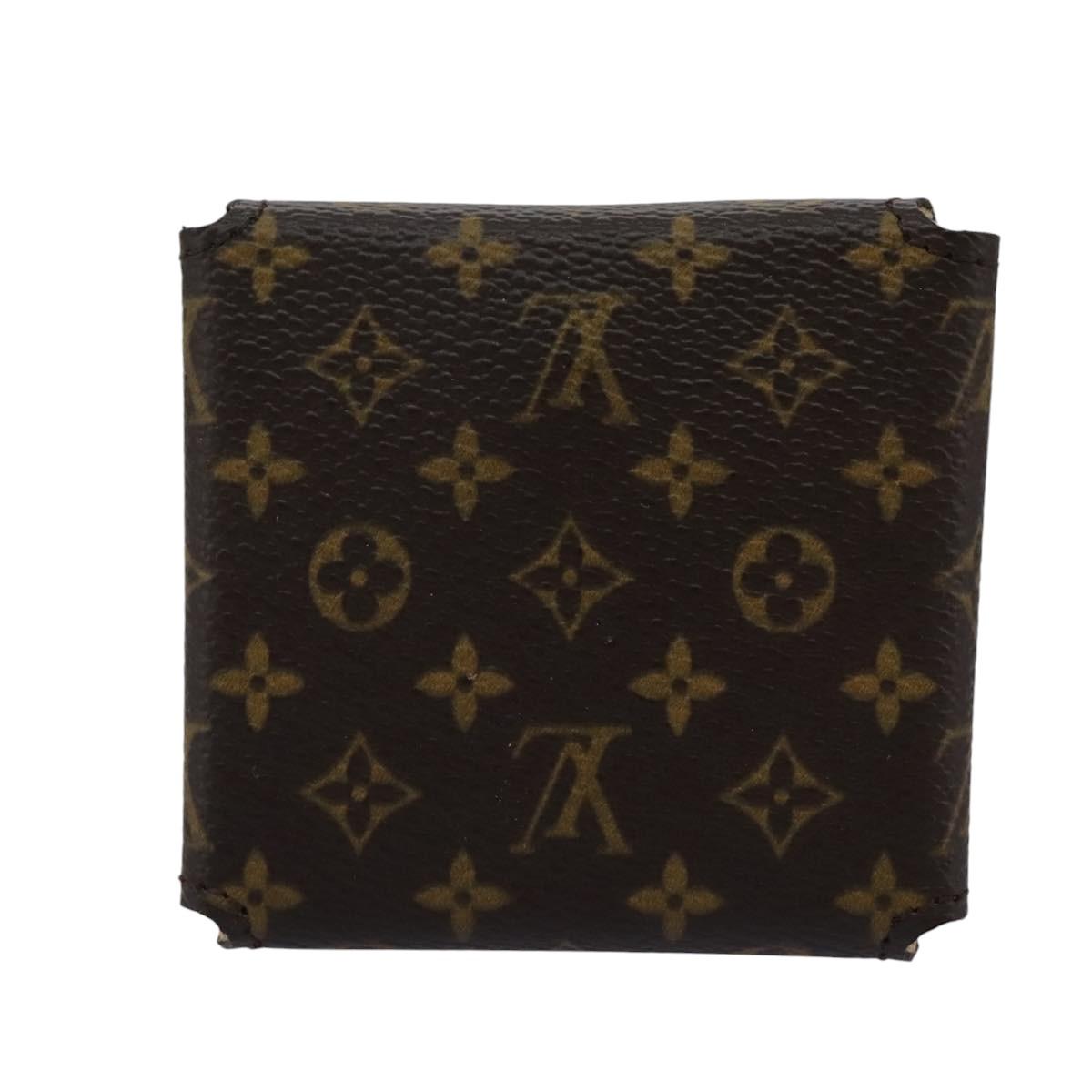 Louis Vuitton Jewelry Case Brown Canvas Wallet (Pre-Owned)
