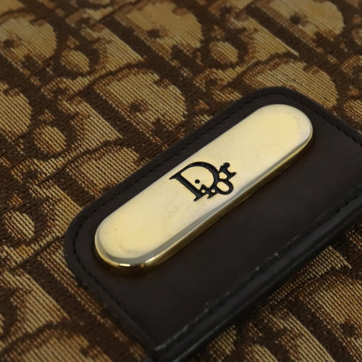 Dior Brown Canvas Shoulder Bag (Pre-Owned)