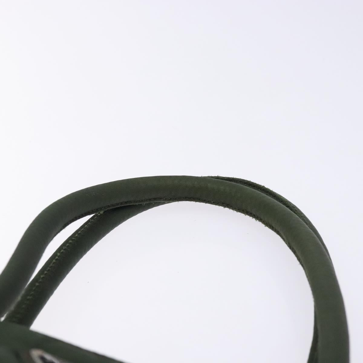 Prada Tessuto Khaki Nylon Tote Bag (Pre-Owned)