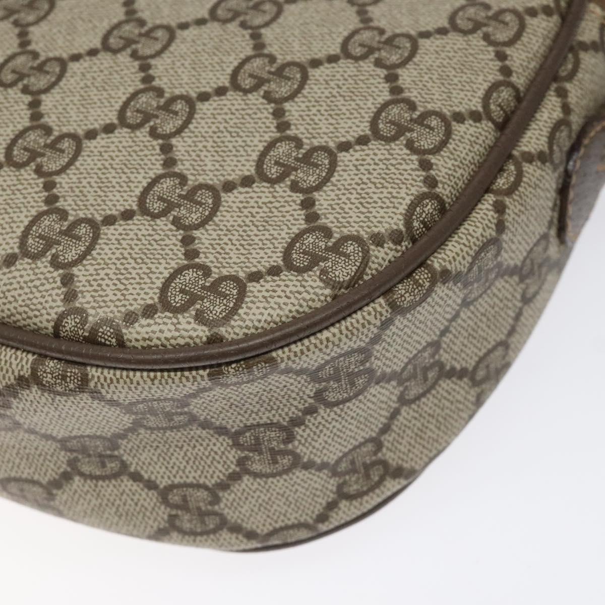 Gucci Ophidia Beige Canvas Clutch Bag (Pre-Owned)