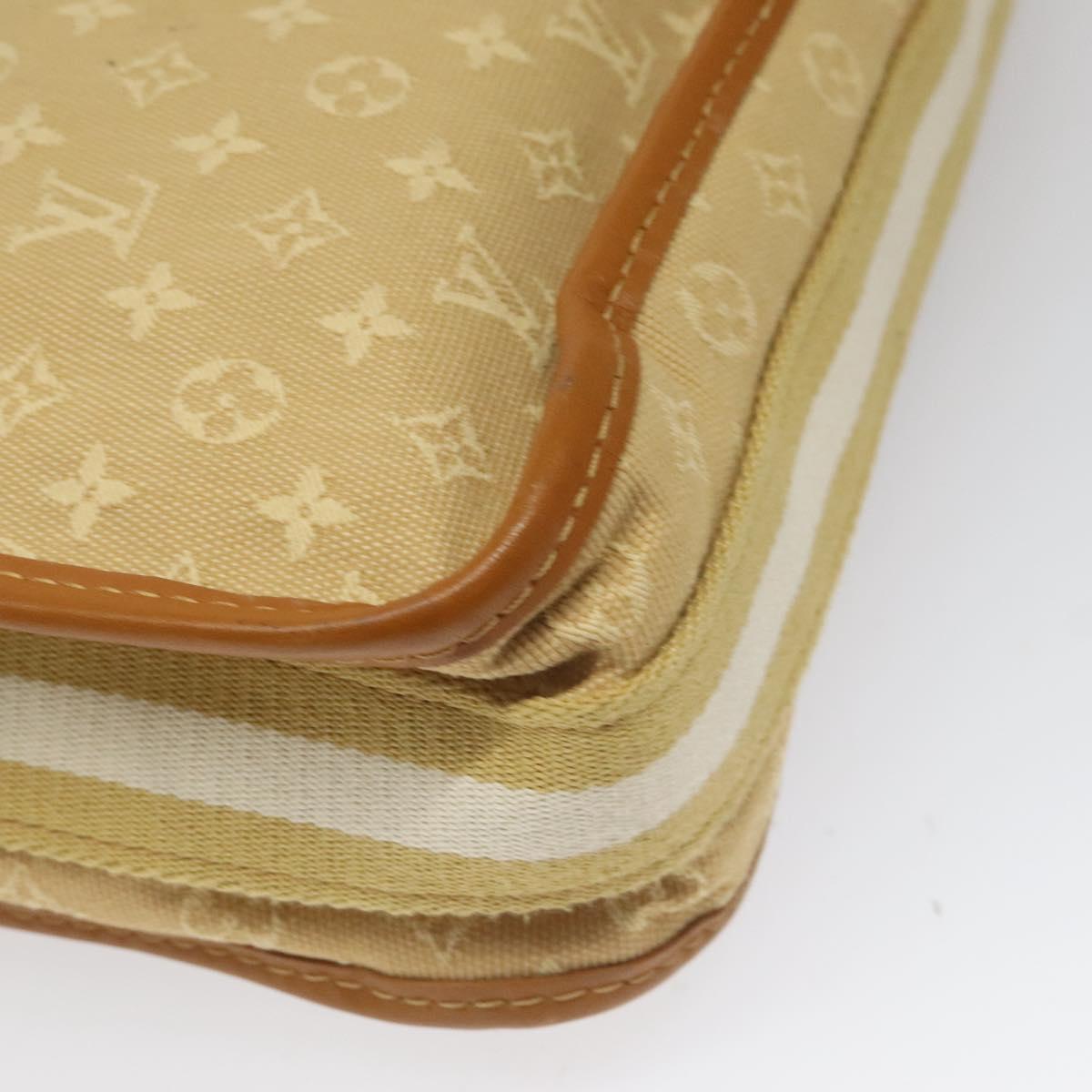 Louis Vuitton Mary Kate Beige Canvas Shoulder Bag (Pre-Owned)