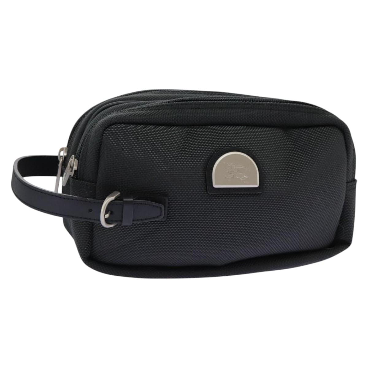Burberry - Grey Canvas Clutch Bag (Pre-Owned)