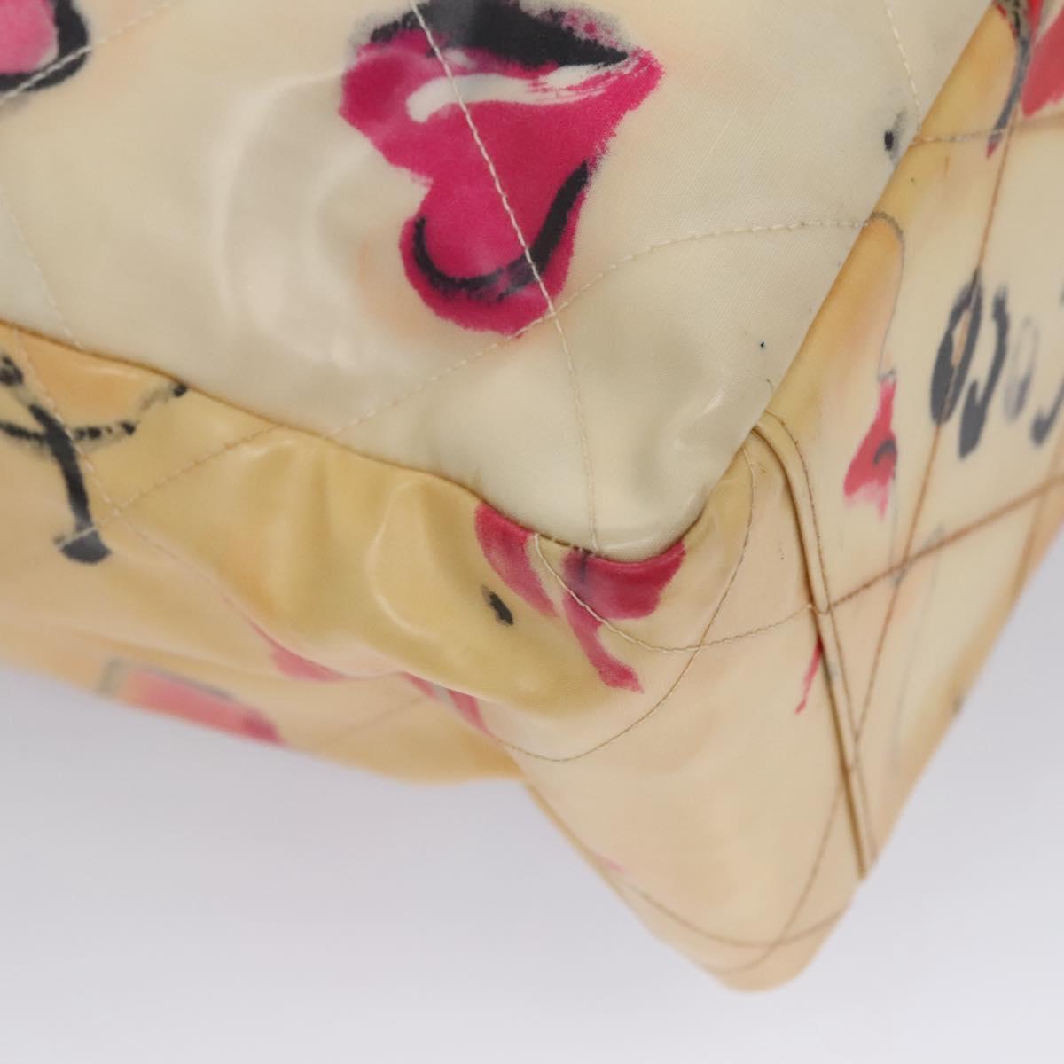 Chanel Red Vinyl Tote Bag (Pre-Owned)
