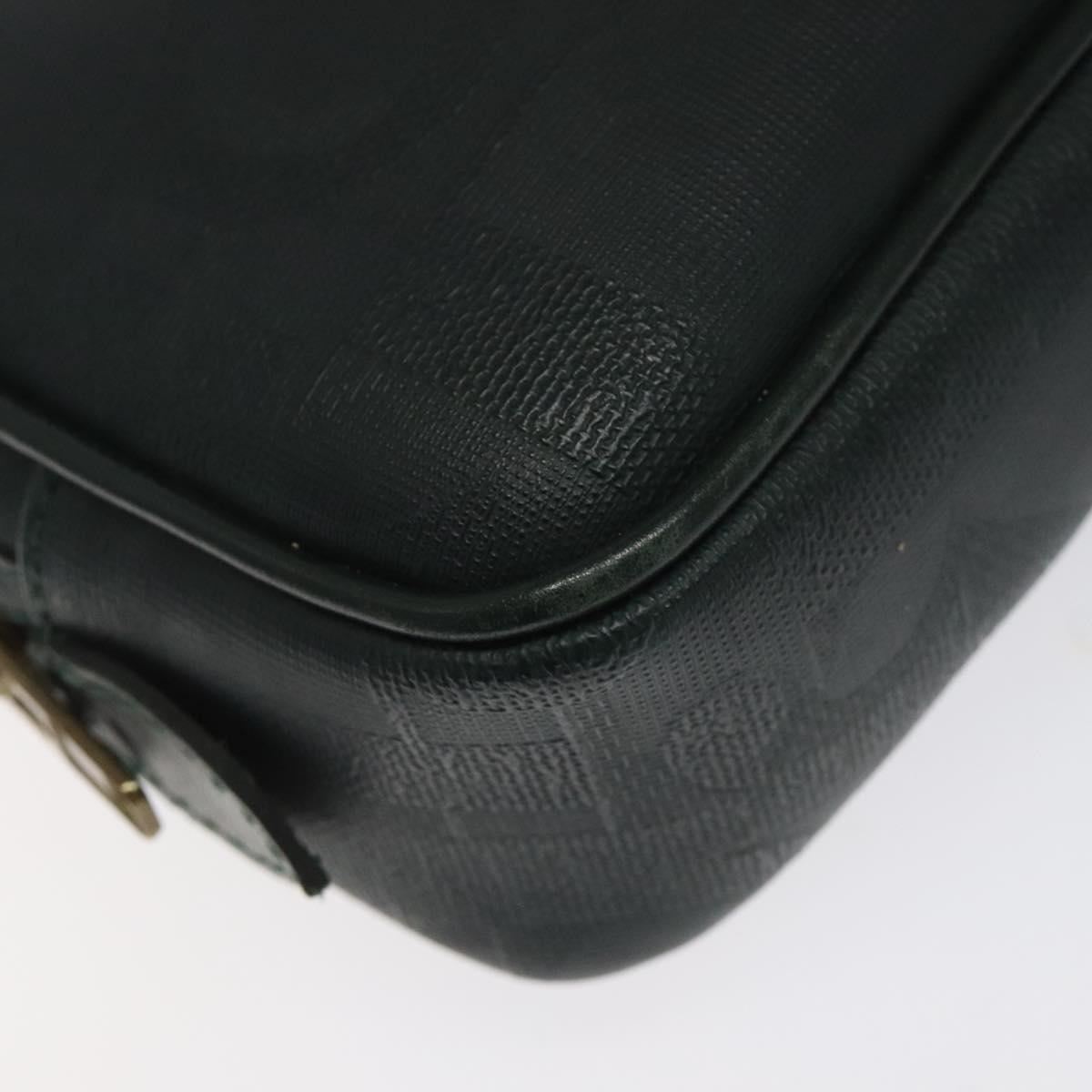 Dior Trotter Green Canvas Clutch Bag (Pre-Owned)