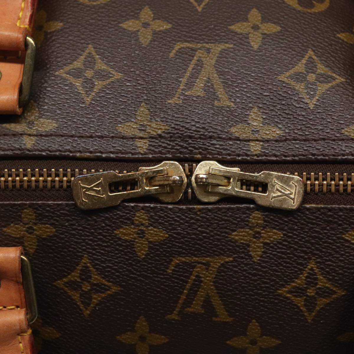 Louis Vuitton Keepall 60 Black Canvas Travel Bag (Pre-Owned)