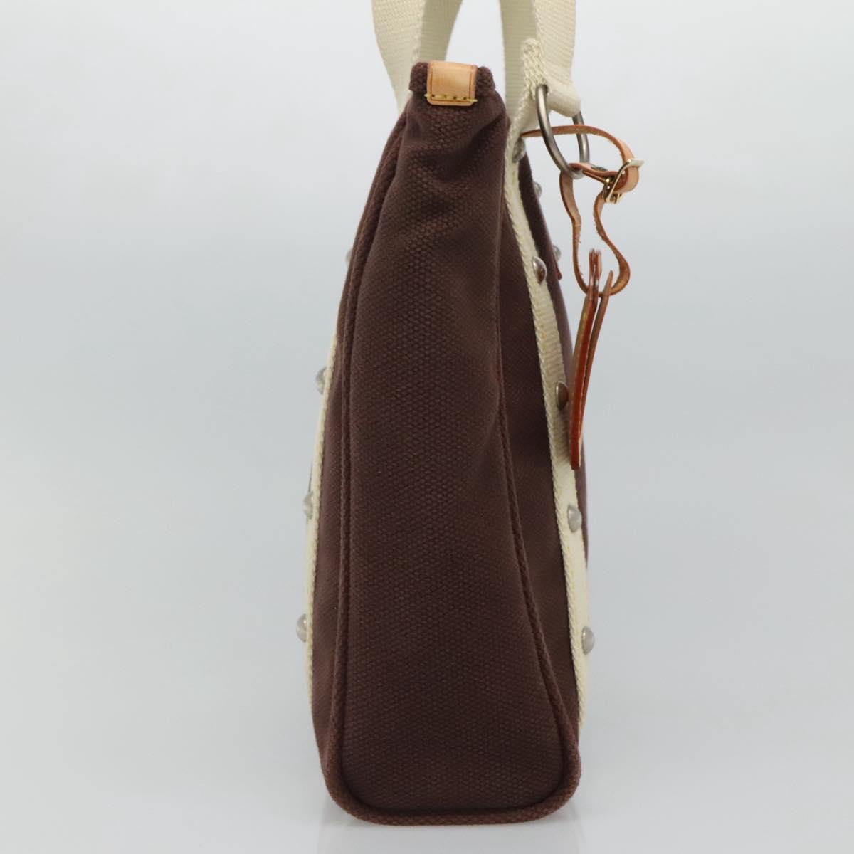 Louis Vuitton Antigua Brown Canvas Tote Bag (Pre-Owned)