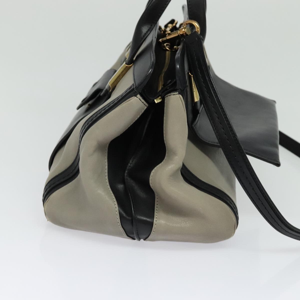 Chloé Alice Black Leather Handbag (Pre-Owned)