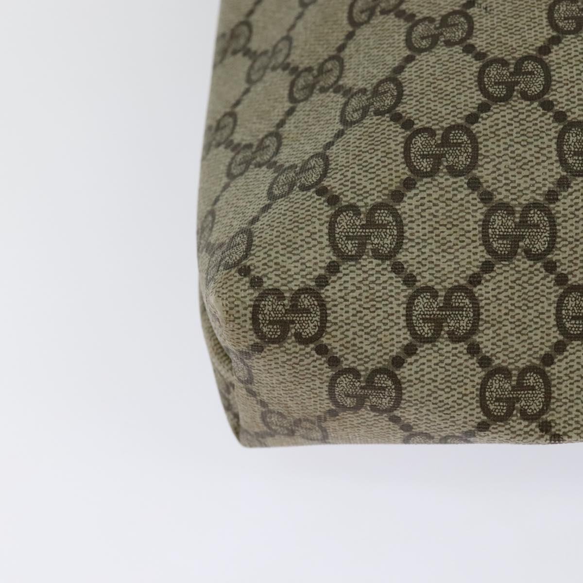 Gucci Sherry Beige Canvas Tote Bag (Pre-Owned)