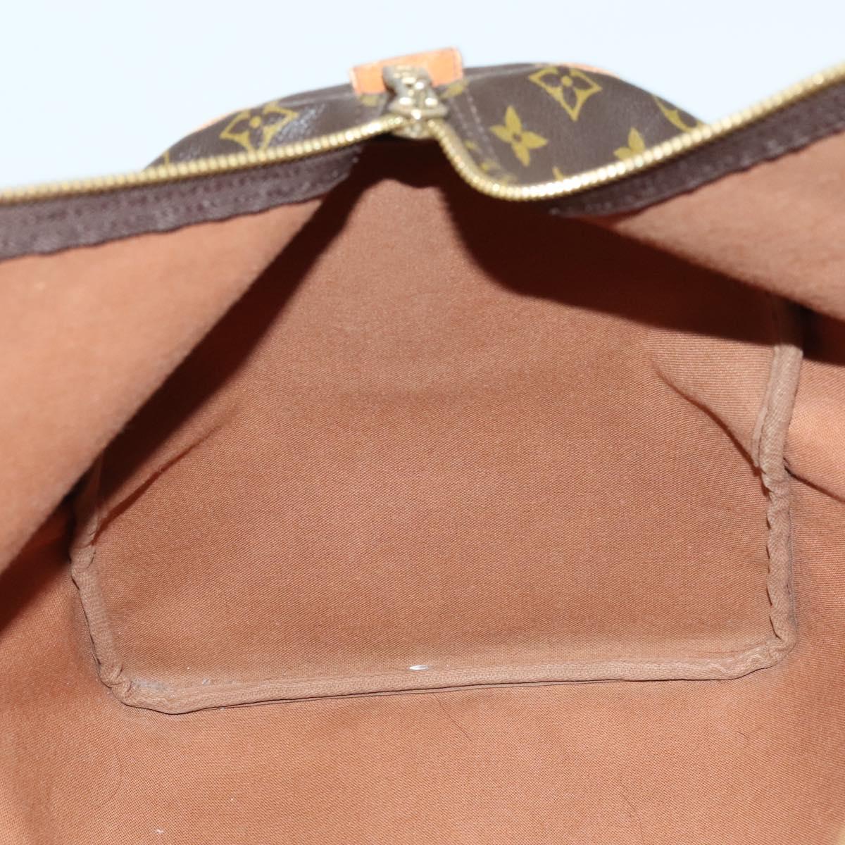 Louis Vuitton Keepall 55 Brown Canvas Travel Bag (Pre-Owned)